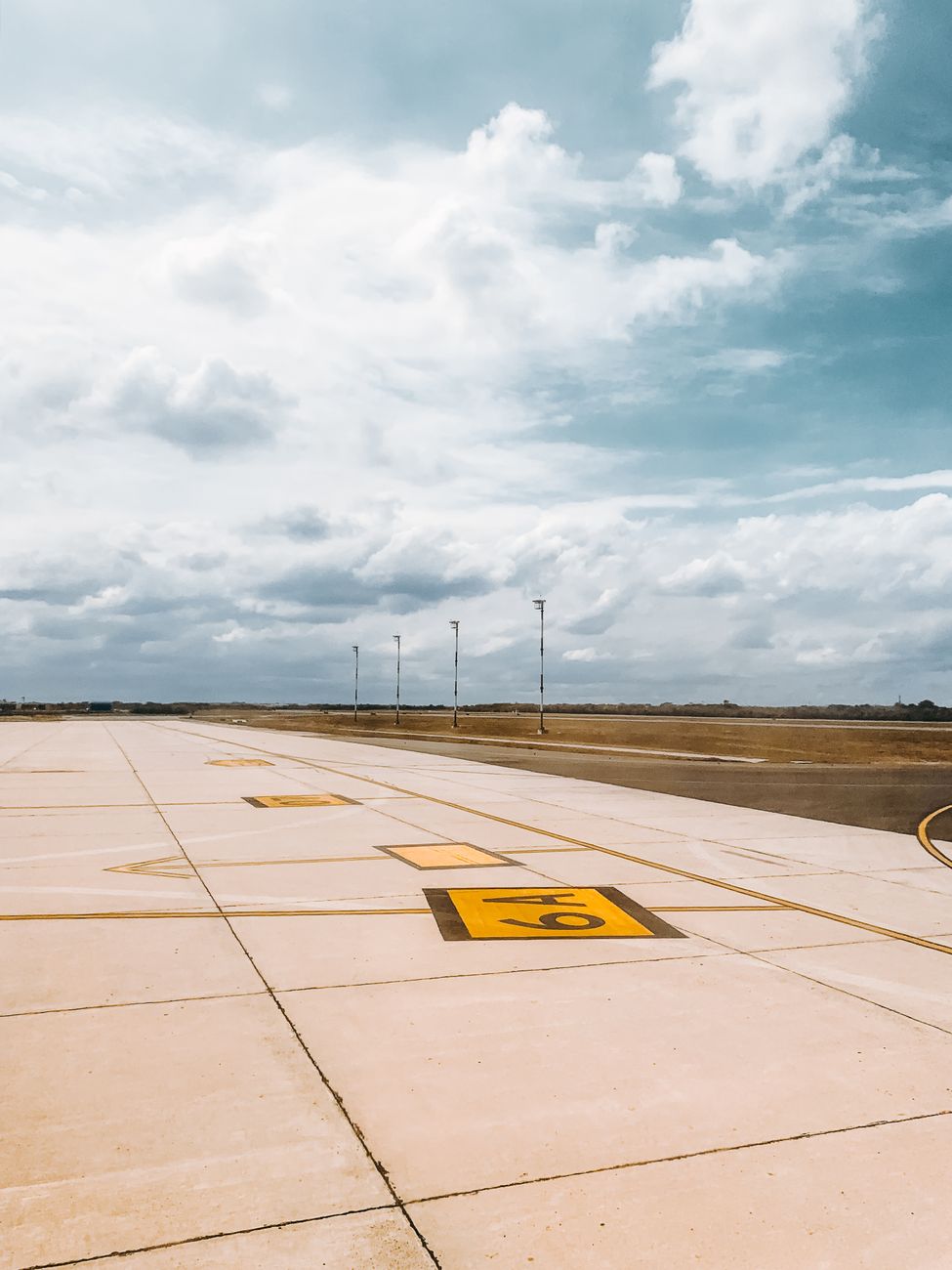Palma Airport transit and taxi stand area